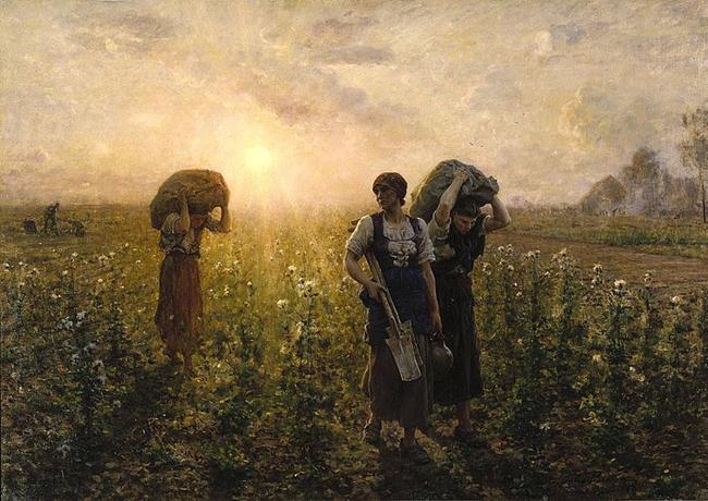 File: Brooklyn Museum - Fin du travail (O fim do dia de trabalho) - Jules Breton.jpg