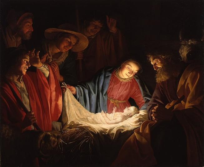 File:Gerard van Honthorst - Adoration of the Shepherds (1622).jpg