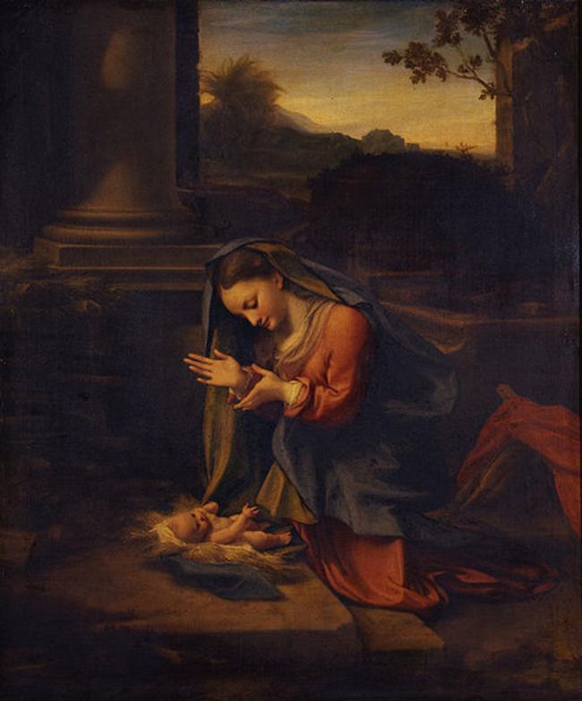 Ficheiro: Correggio - A Virgem Adorando o Menino - Google Art Project.jpg