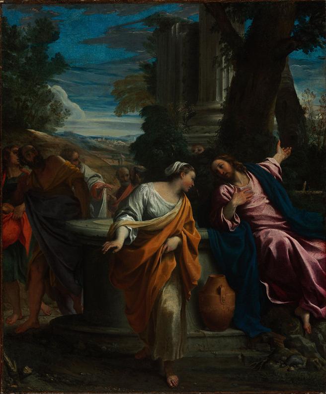 https://upload.wikimedia.org/wikipedia/commons/thumb/b/b4/Annibale_Carracci_-_Christ_and_the_Samaritan_Woman_-_Google_Art_Project.jpg/847px-Annibale_Carracci_-_Christ_and_the_Samaritan_Woman_-_Google_Art_Project.jpg