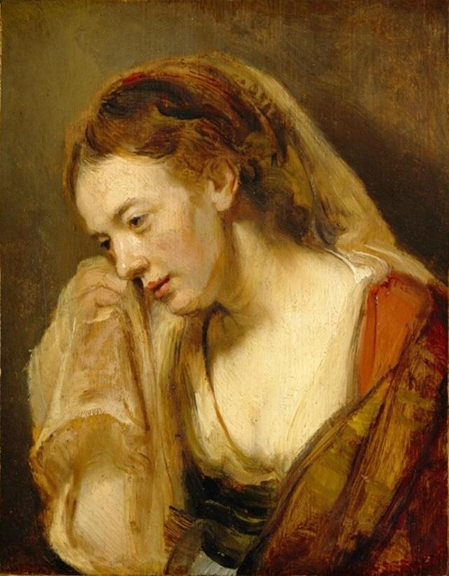 Rembrandt_A_Weeping_Woman