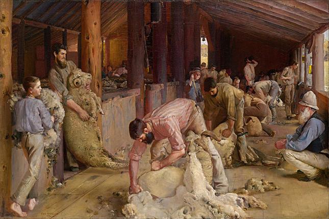 Tom_Roberts_-_Shearing_the_rams_-_Google_Art_Project